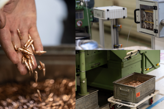 Vienintelė Lietuvoje šaudmenų gamykla – iš arti: užfiksavo, kaip ji atrodo iš vidaus