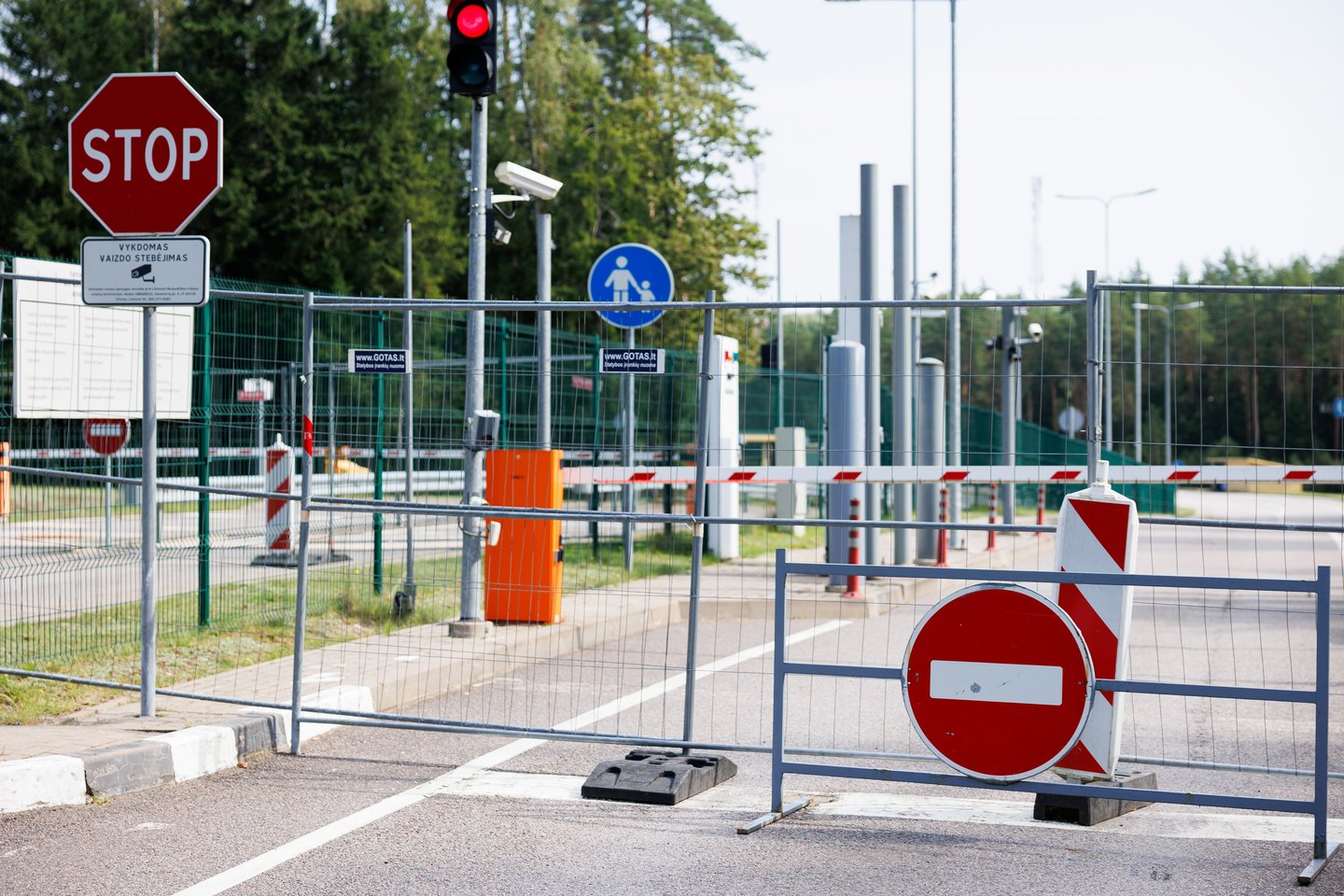 Baltarusija pradės grąžinti vilkikus.<br>T.Bauro nuotr.