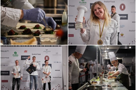 Sostinėje paskelbti geriausi Lietuvos virėjai ir konditeriai:  trečias kartas atnešė pergalę virtuvės profesionalui iš Kauno