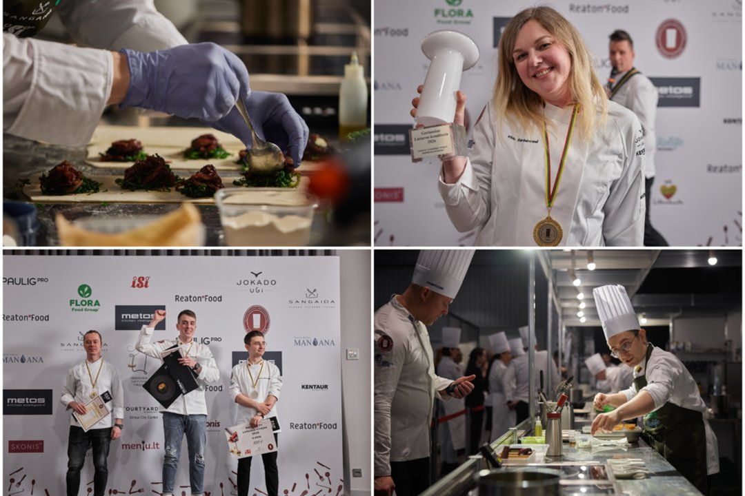 Sostinėje paskelbti geriausi Lietuvos virėjai ir konditeriai:  trečias kartas atnešė pergalę virtuvės profesionalui iš Kauno