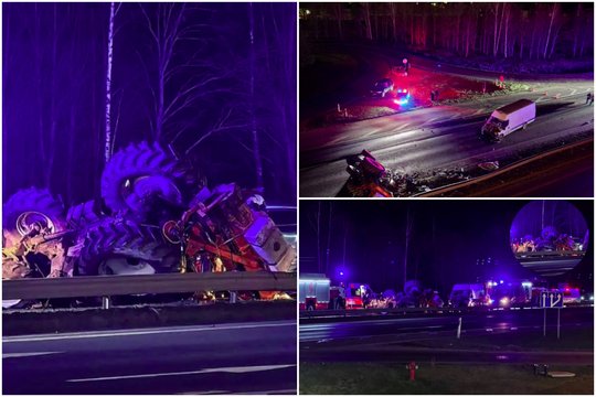 Kaune – gausios tarnybų pajėgos: pranešama apie smarkią avariją