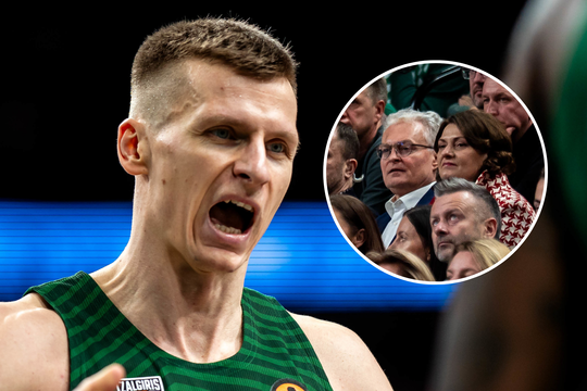 Sulaukė neeilinio palaikymo – „Žalgiris“ legendinį „Real“ patiesė G. Nausėdos akivaizdoje