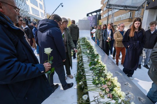 Belgijoje paminėtos 10-osios džihadistų išpuolių Briuselyje metinės