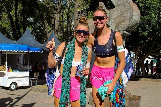 Monika Paulikienė ir Ainė Raupelytė – „Challenge“ turnyro Meksikoje vicečempionės