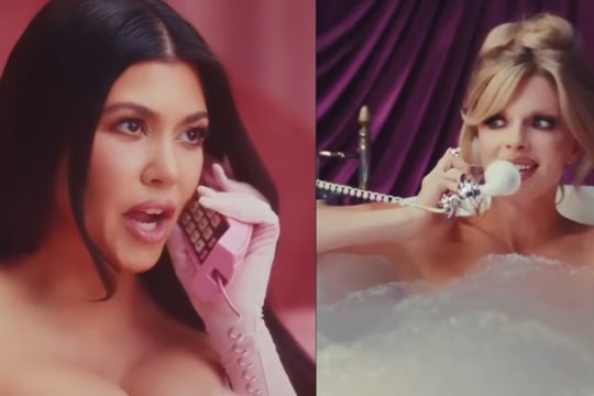 Kourtney Kardashian sukūrė seksualią reklamą su Julia Fox: atskleidė intymias paslaptis