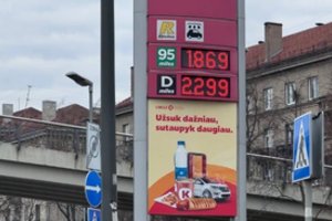 Kaune fiksuojamos rekordinės dyzelino kainos