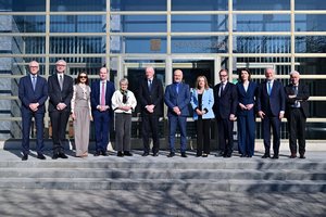 Aukščiausiasis teismas dalijasi patirtimi: teismų efektyvumas ir komunikacija aptarti tarptautiniame susitikime