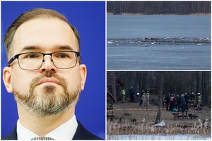 R. Kaunas pranešė, iš kur atskrido Varėnos r. sprogęs dronas