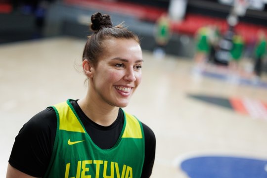 K. Nacickaitė-van der Horst grįžta į trijulių krepšinį: „Smagu prisiminti“