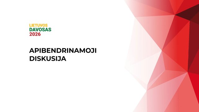 „Lietuvos Davosas“: kokių tikslų, investicijų ir sisteminių sprendimų visuma sukurtų maksimaliai stiprią, vieningą valstybę?