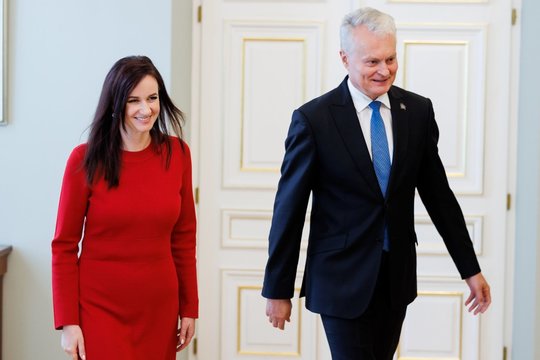 G. Nausėda liko nepatenkintas: aštriai kliuvo I. Ruginienei