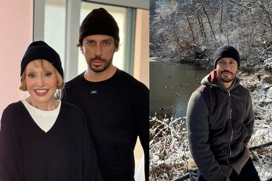 Lietuvoje viešėjęs M. Galkinas prakalbo apie žmoną A. Pugačiovą: pateikė intriguojančią detalę