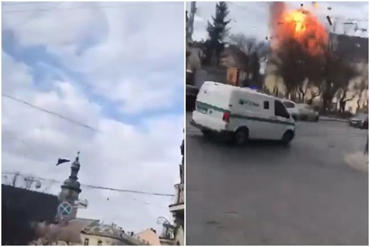 Karas Ukrainoje. Beprecedentė ataka: per parą Rusija į Ukrainą paleido beveik tūkstantį dronų