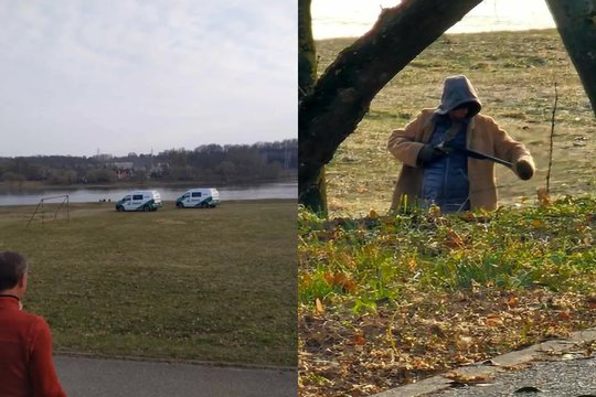 Po šūvių į paukščius Nemuno krantinėje kaunietis atsidūrė areštinėje