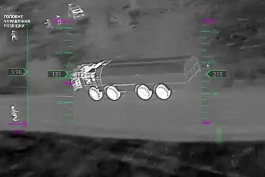 Daug dūmų ir ugnies: Kryme sunaikino hipergarsinių raketų paleidimo sistemą