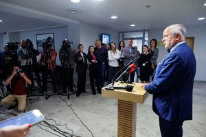 J. Olekas apie A. Valotkos žodžius: gerai, kad ministrė pasikvietė pasiaiškinti