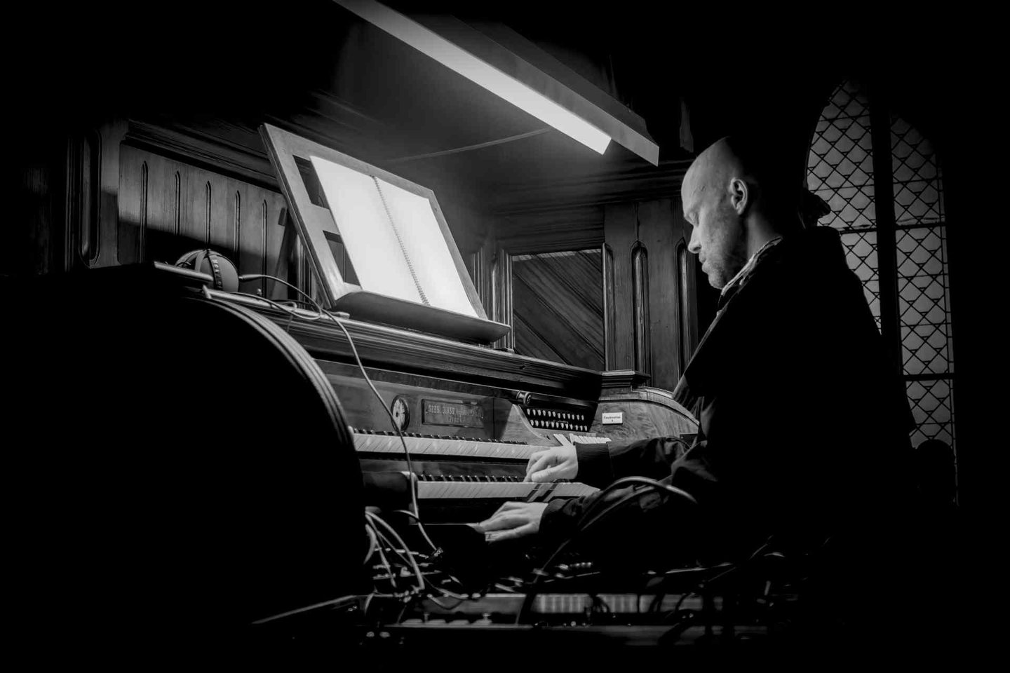 Kompozitoriaus ir vargonininko iš Prancūzijos R.C.Bertheau kūryboje šiuolaikinė kompozicija derinama su eksperimentiniu atlikimu, įskaitant laisvą improvizaciją.<br>OrangeEar nuotr.