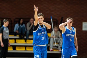 Nukraujavę NKL čempionai – eliminuoti: klaipėdiečiai po penkmečio vėl prasibrovė į ketvirtfinalį