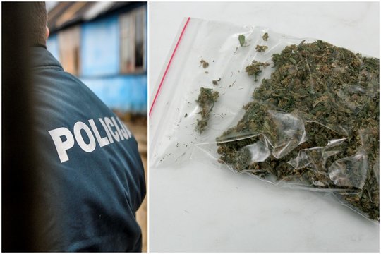 Telšių daugiabučio kieme žaidę vaikai rado maišelį su kvaišalais