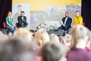 Kaune – pirmasis „Futbolo banga“ projekto renginys