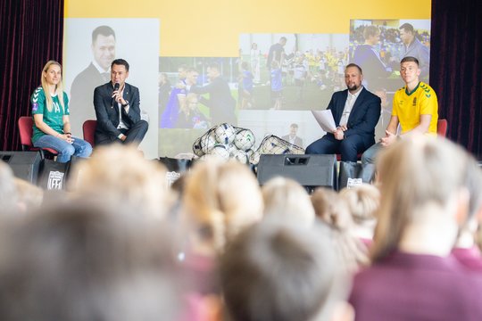 Kaune – pirmasis „Futbolo banga“ projekto renginys