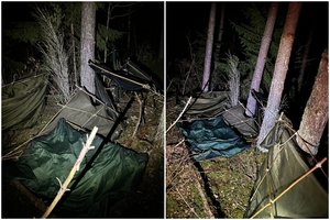 Trečiadienį į Lietuvą neįleistas rekordinis migrantų skaičius, viena užsieniečių grupė brovėsi iki šiol nematytu būdu