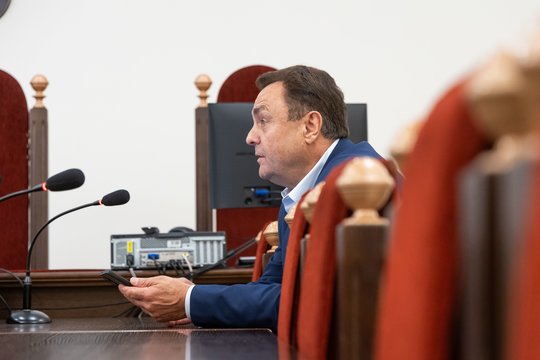 Apeliaciniame teisme – P. Gražulio byla: pats politikas nepasirodė