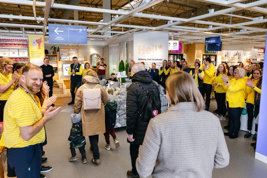 Apsidairykite – IKEA atidarė vienintelę tokio formato parduotuvę Lietuvoje