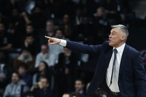 Prieš dvikovą su „Žalgiriu“ Šaras išskyrė vieną dalyką: „Jie tą atlieka fantastiškai“