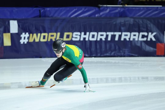 Pasaulio greitojo čiuožimo trumpuoju taku čempionate – istoriniai lietuvio pasiekimai