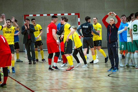 Žingsnis iki sensacijos – „Akmenės kraštas“ visiškai priartėjo prie Lietuvos čempionų titulo