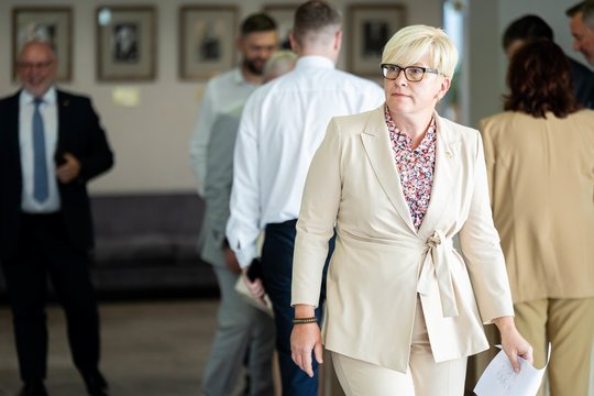 I. Šimonytė: tvarkydamas reikalus su JAV administracija A. Lukašenka įsivaizduoja, kad gali jaustis padėties šeimininkas