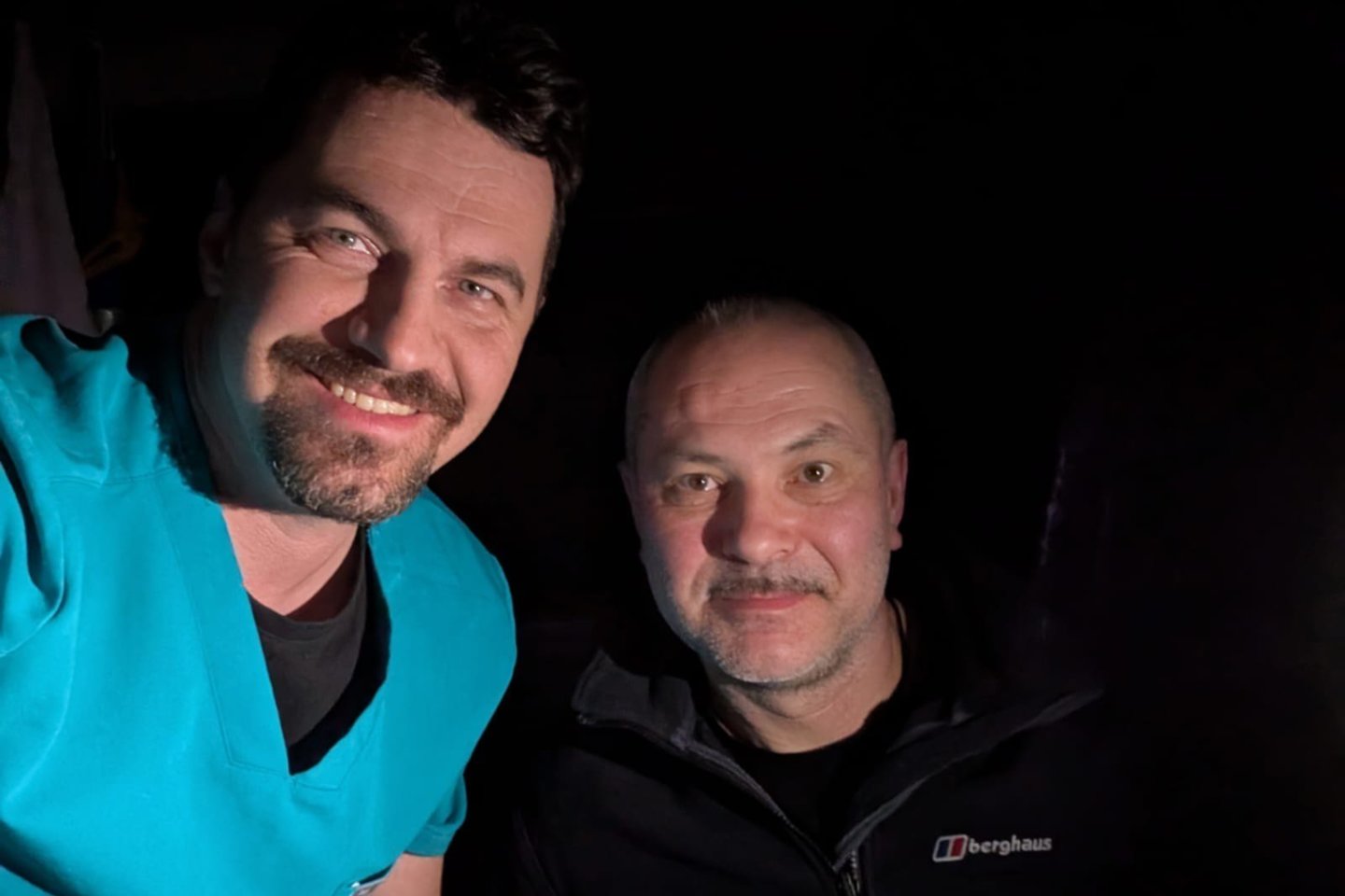 dr. Andrijus Teležnijus ir R. Tamošauskas<br>R. Tamošausko nuotr.