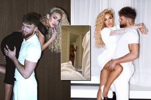 Aistra auga: Oksana Pikul ir Dominykas Dirkstys paviešino vaizdus iš miegamojo