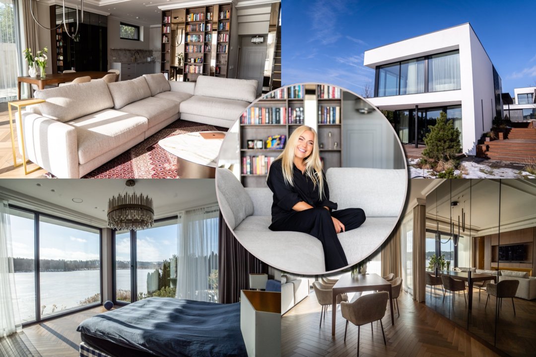 N. Pareigytė pirmą kartą atvėrė savo įspūdingus namus ežero pakrantėje: „Viskas išėjo kone per plauką“