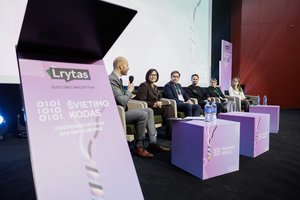 Siekiant tikslo „švietimas numeris vienas“ – ministrės raginimas: turime neslėpti savo pasiekimų