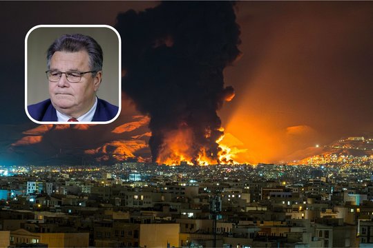 L. Linkevičius mato sprendimą, kaip sustabdyti Irano karą