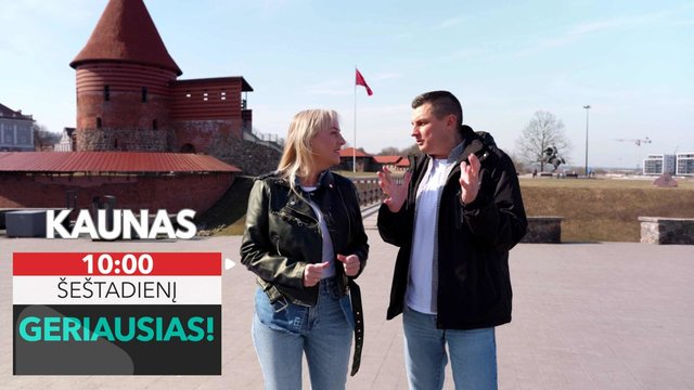 „Geriausias“ tęsia kelionę po Lietuvą: Kaunas nustebino net visko mačiusius vedėjus