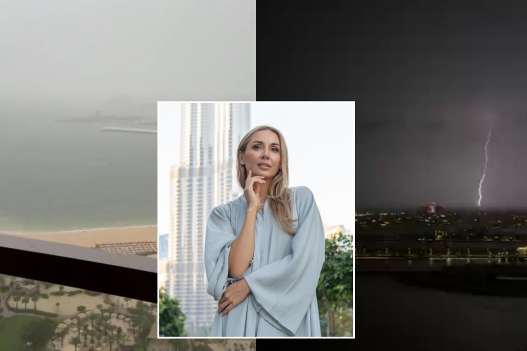 Dubajų talžė audra: garsi lietuvė pasakojo, kaip per liūtį sulaukė ir įspėjimų