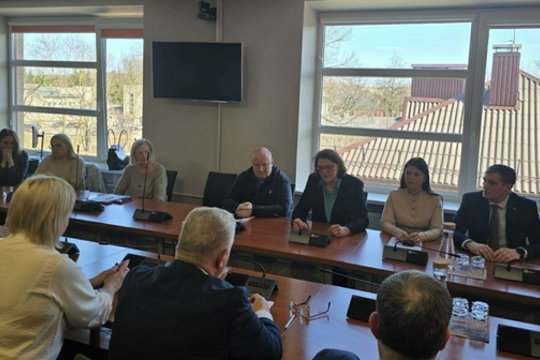 Ministrė M. Jakubauskienė lankėsi Anykščiuose