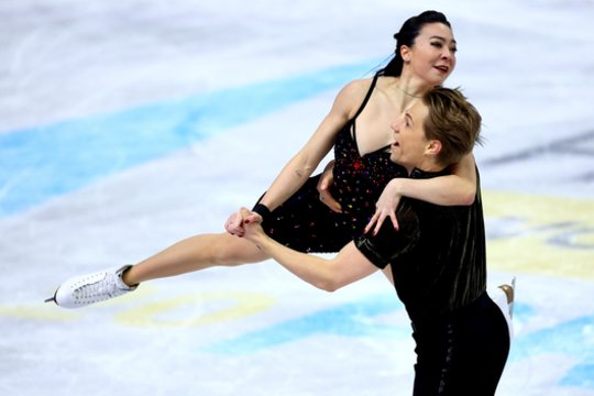 S. Ambrulevičių ir A. Reed pasaulio dailiojo čiuožimo čempionate nuo medalio skiria 5,43 balo
