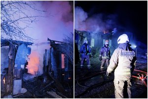 Sudegusioje sodyboje Kaišiadorių r. rasti žmogaus kaulai