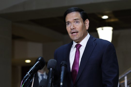 M. Rubio apkaltino V. Zelenskį meluojant: „Nežinau, kodėl jis taip sako“