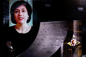 Auksinių scenos kryžių ceremonijoje – akibrokštas V. Aleknavičienei