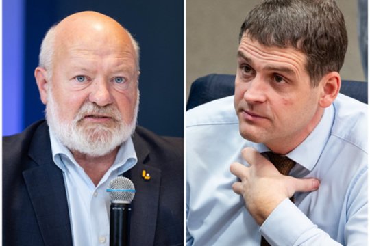 Iš R. Žemaitaičio – kandus priminimas E. Gentvilui: „Augi, pažiūrėk, kaip tave G. Landsbergis dergdavo“