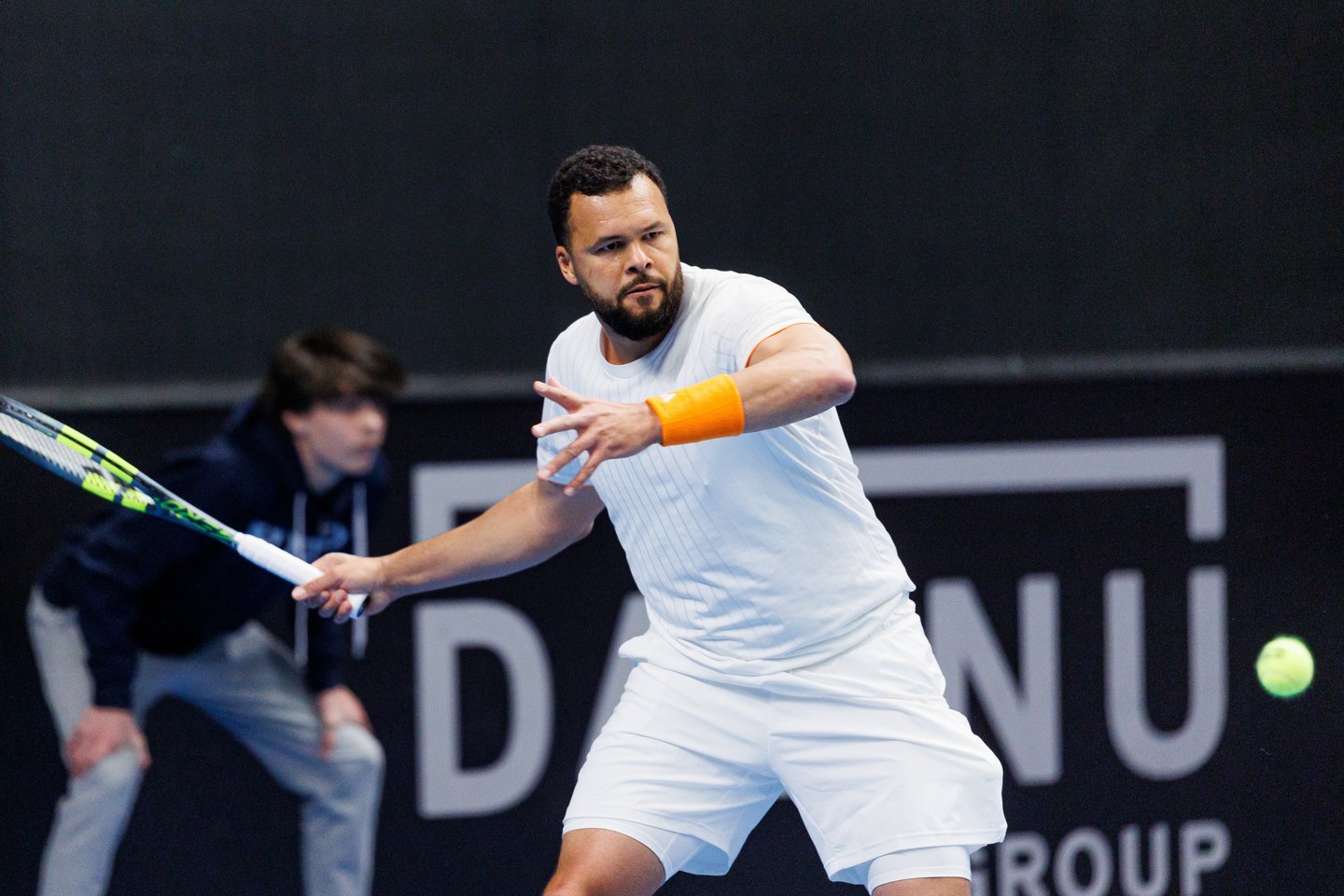 Jo-Wilfriedas Tsonga<br>Tomo Bauro nuotr.