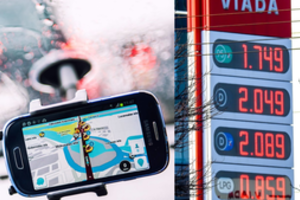 Dėl rekordinių degalų kainų net „Waze“ kūrėjams teko tobulinti sistemą