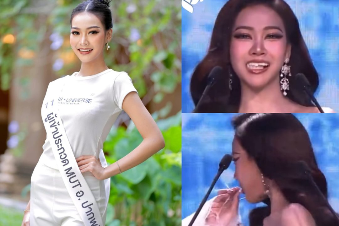 „Miss Tailandas 2026“ dalyvę ištiko nesėkmė: scenoje sakant kalbą iškrito dantys
