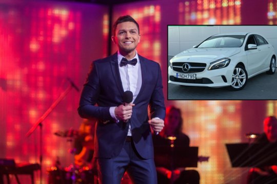 Dainininkas Deividas Bastys parduoda savo „Mercedes-Benz“ automobilį