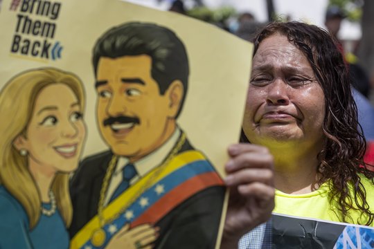 Į rėmėjus iš kalėjimo kreipėsi N. Maduro su žmona: jaučiamės ramūs ir tvirti